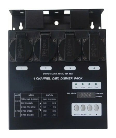 Диммер для люстр 220 DMX