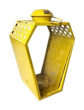 Подсвечник желтый