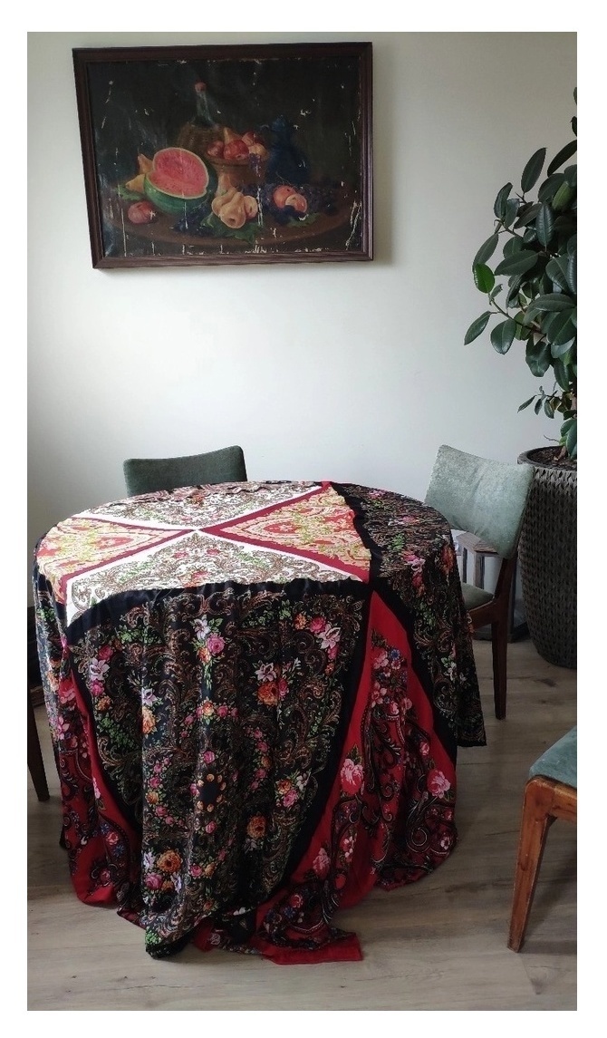 Скатерть круглая