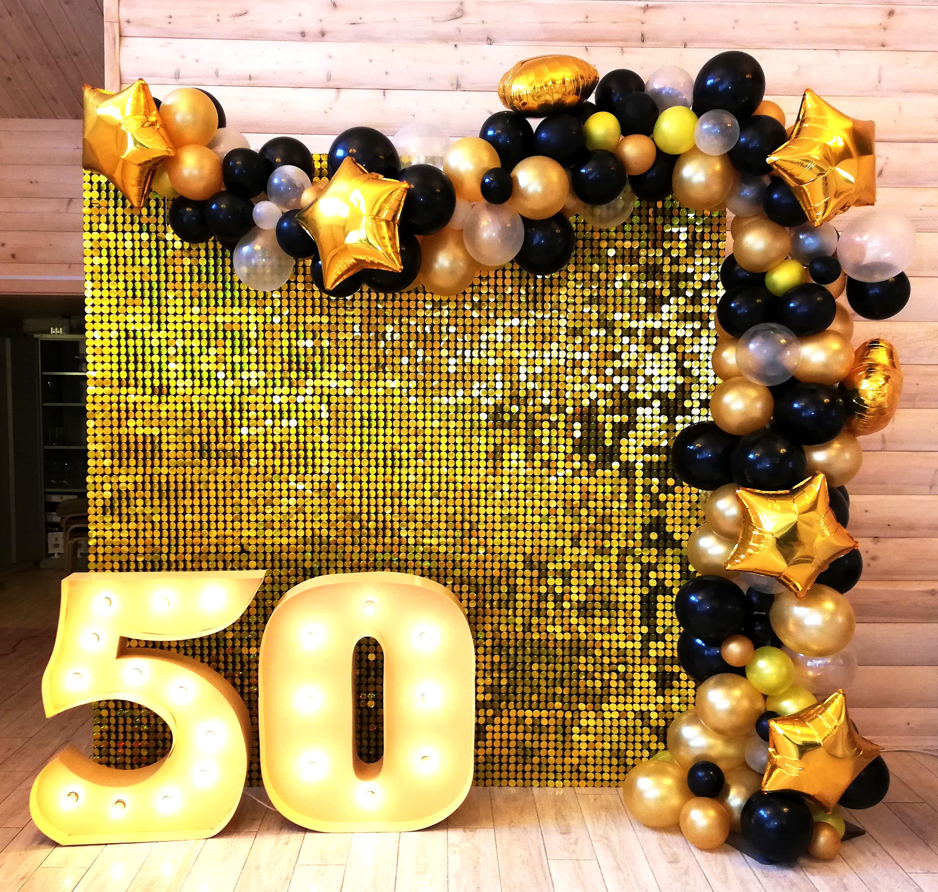 Световая цифра "5"