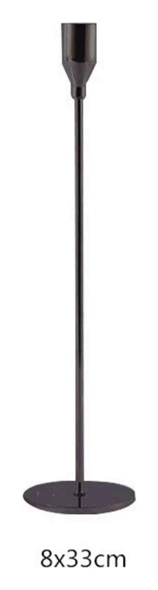 Подсвечник Black 33 см