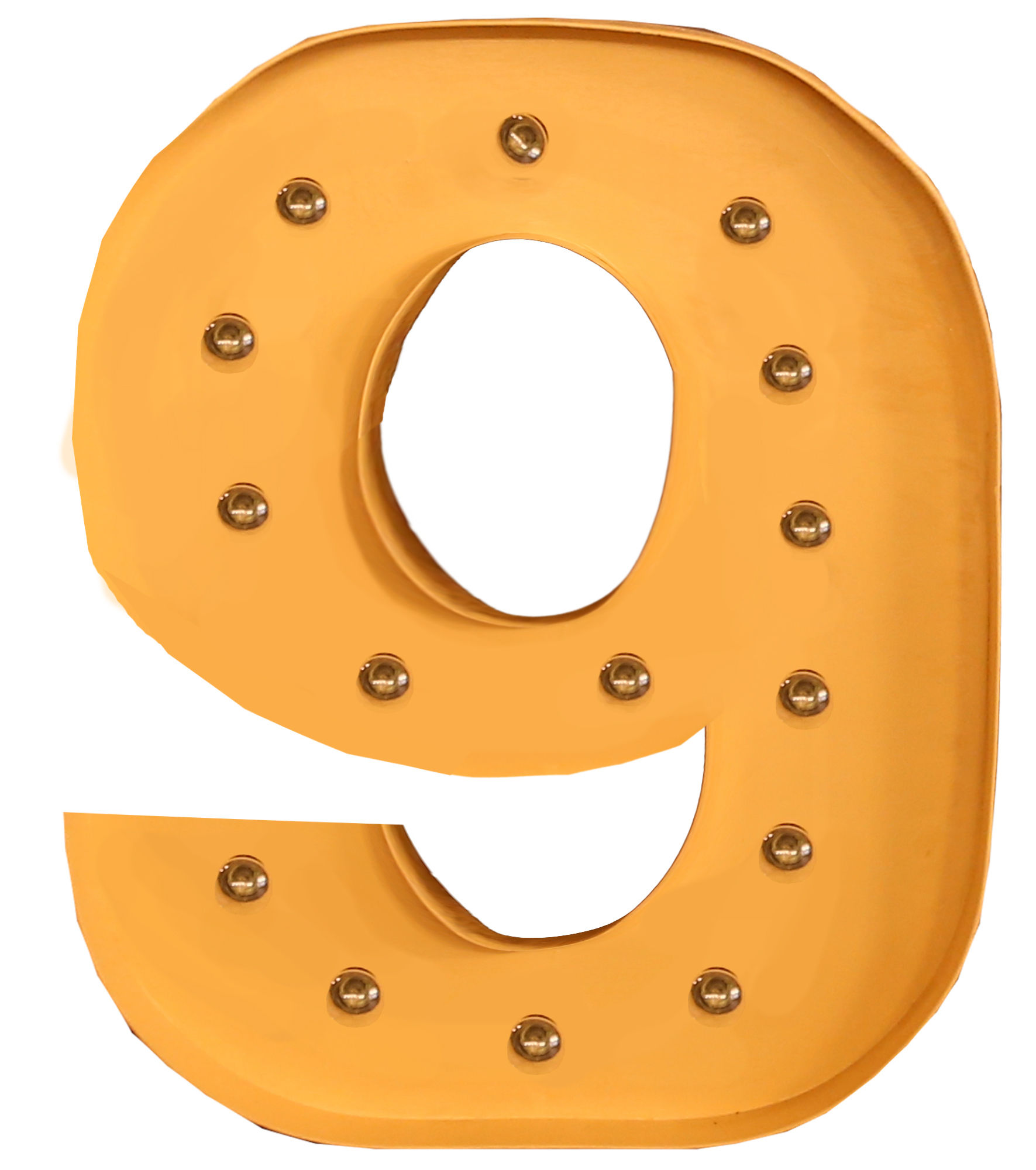 Световая цифра "9"