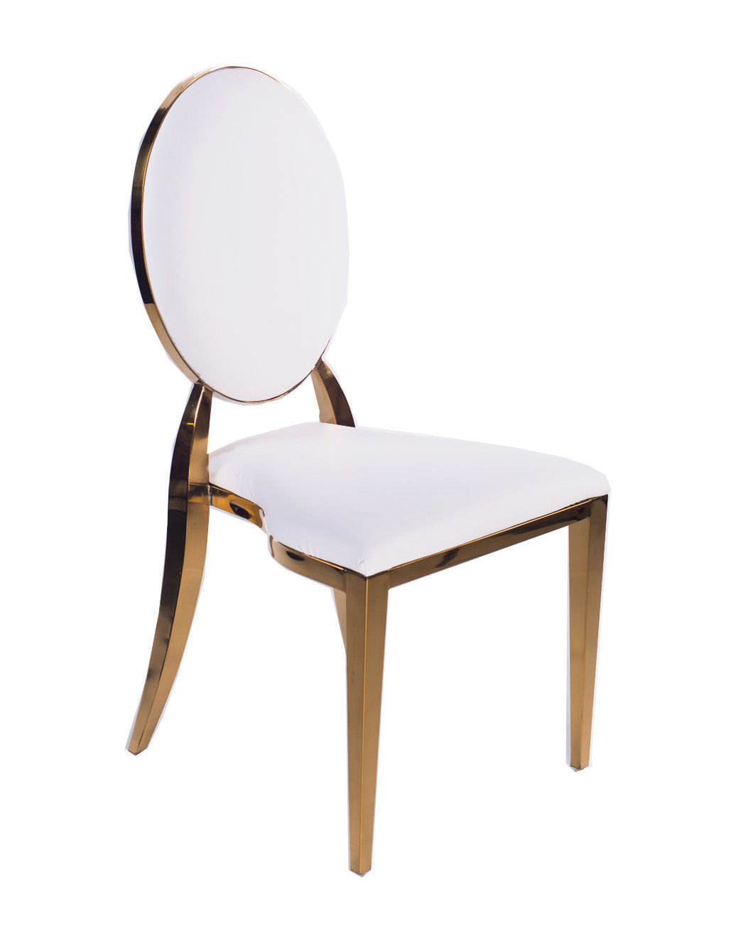 Стул «Washington» белый экокожа