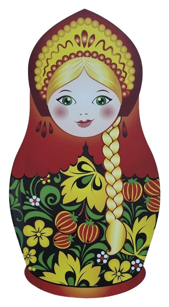 Фигура ПВХ плоская "Матрешка"