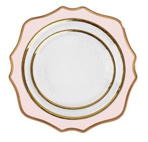 Cет тарелок Washington Pink+ Rim