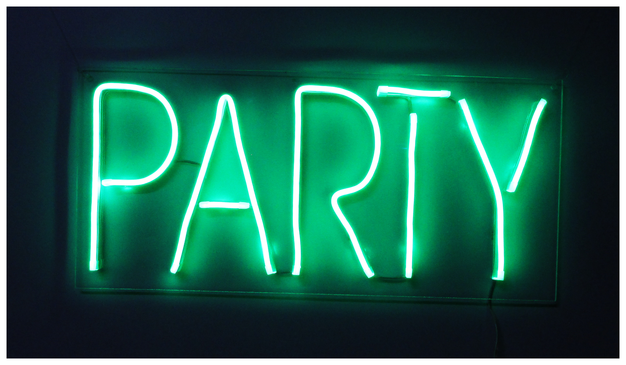 Неоновая вывеска Party