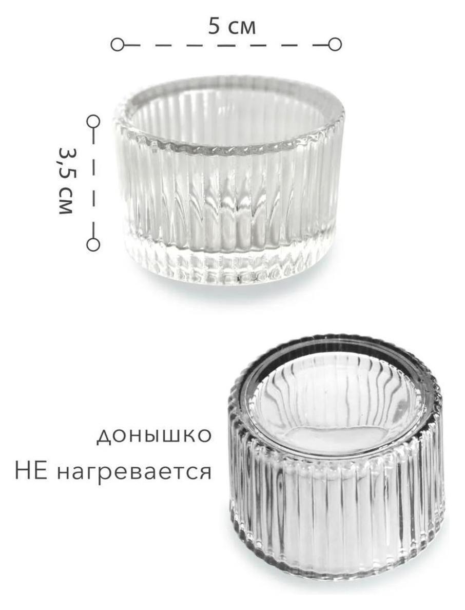 Подсвечник рифленый