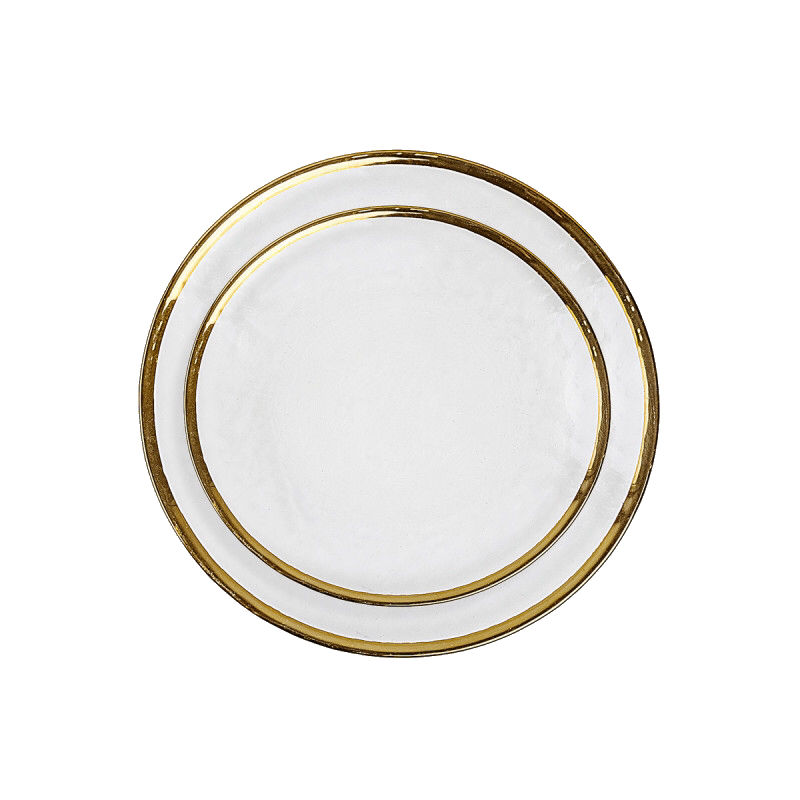 Cет тарелок Gold Rim 32/28 cm