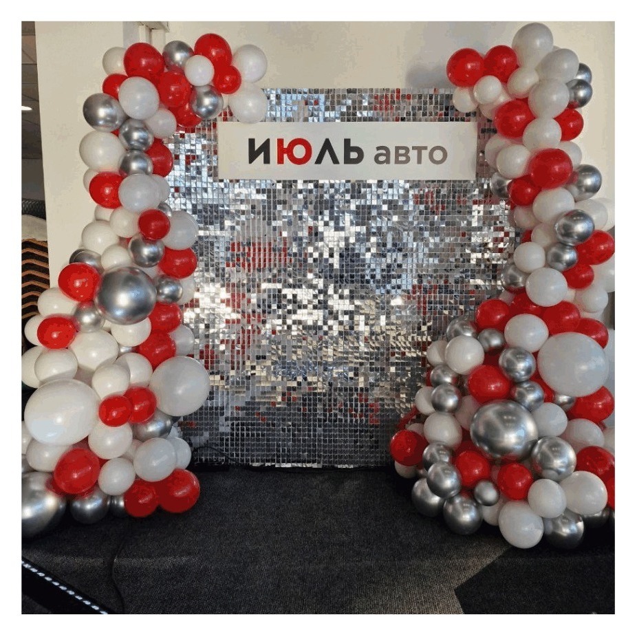 Панели Sola Air "Пайетки" серебро, 1 кв.м