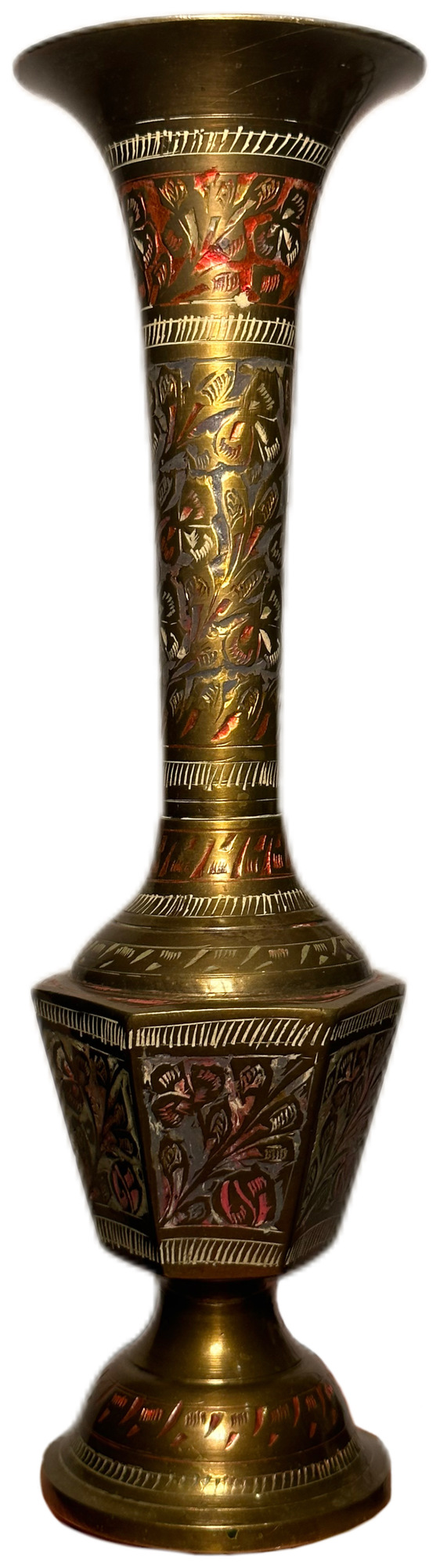 Латунная ваза 42