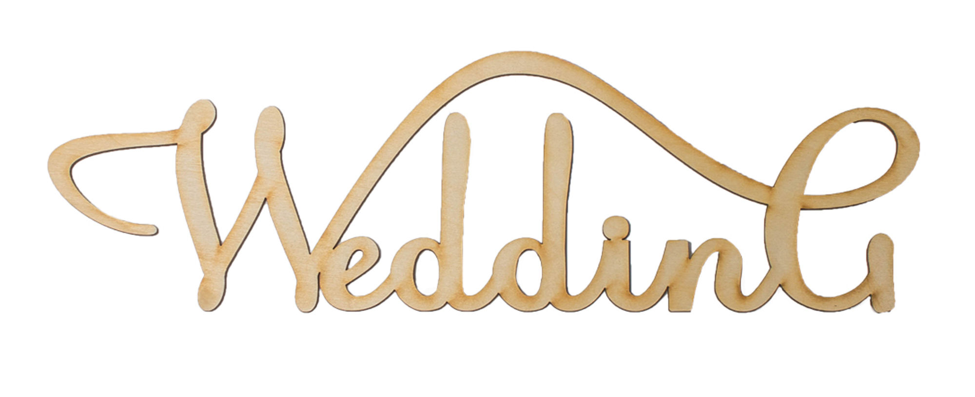 Надпись "Wedding"