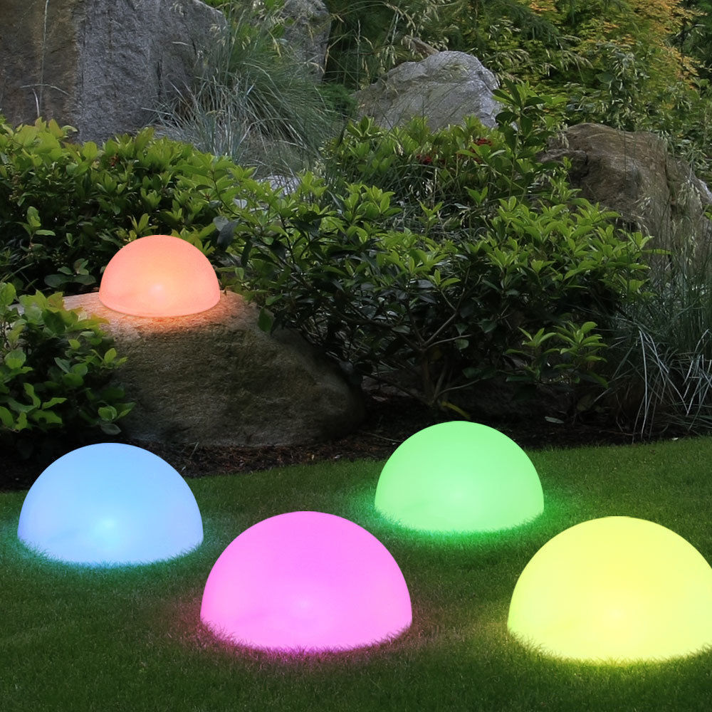Светящаяся LED RGB полусфера 50 см