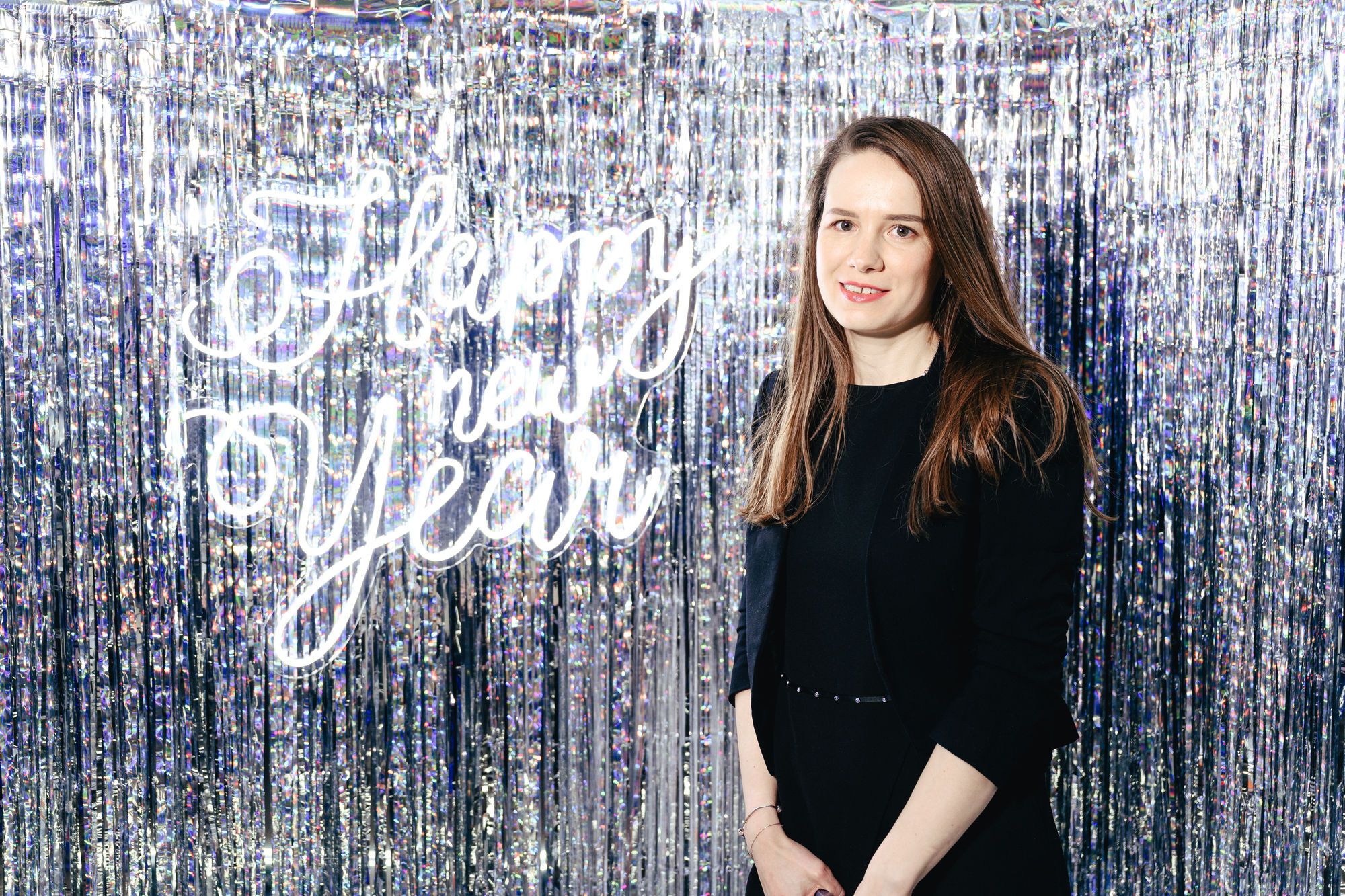 Неоновая вывеска Happy New Year
