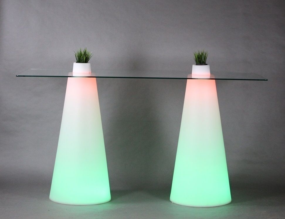 Светящийся LED RGB фуршетный стол Peak Line