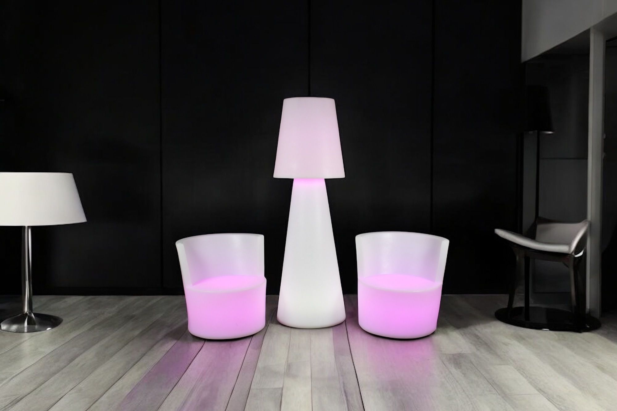 Светящийся LED RGB Торшер Royal