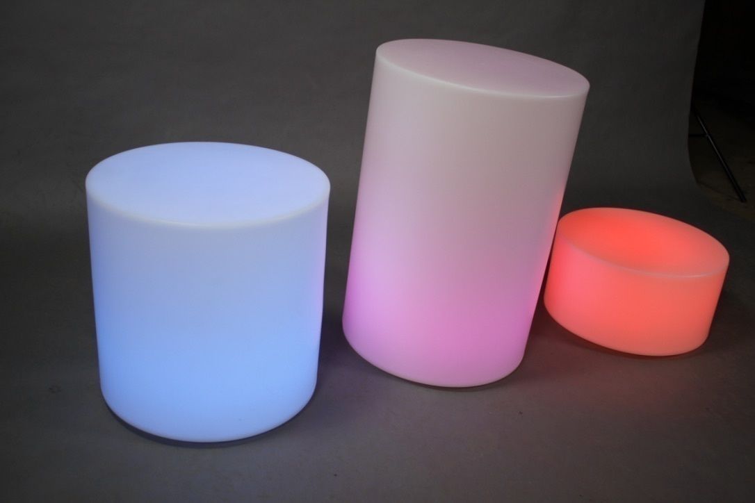 Светящийся LED RGB Цилиндр 60х40 см