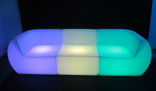 Светящийся LED RGB Диван Модульный (1 сегмент)
