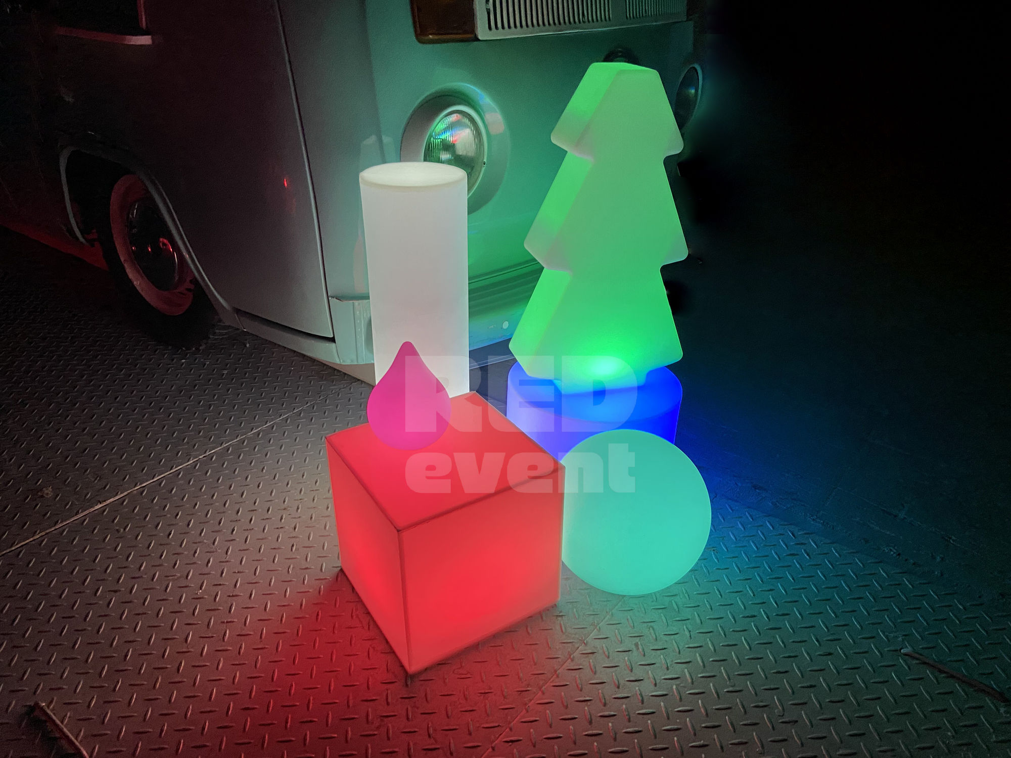 Светящийся LED RGB шар 30 см