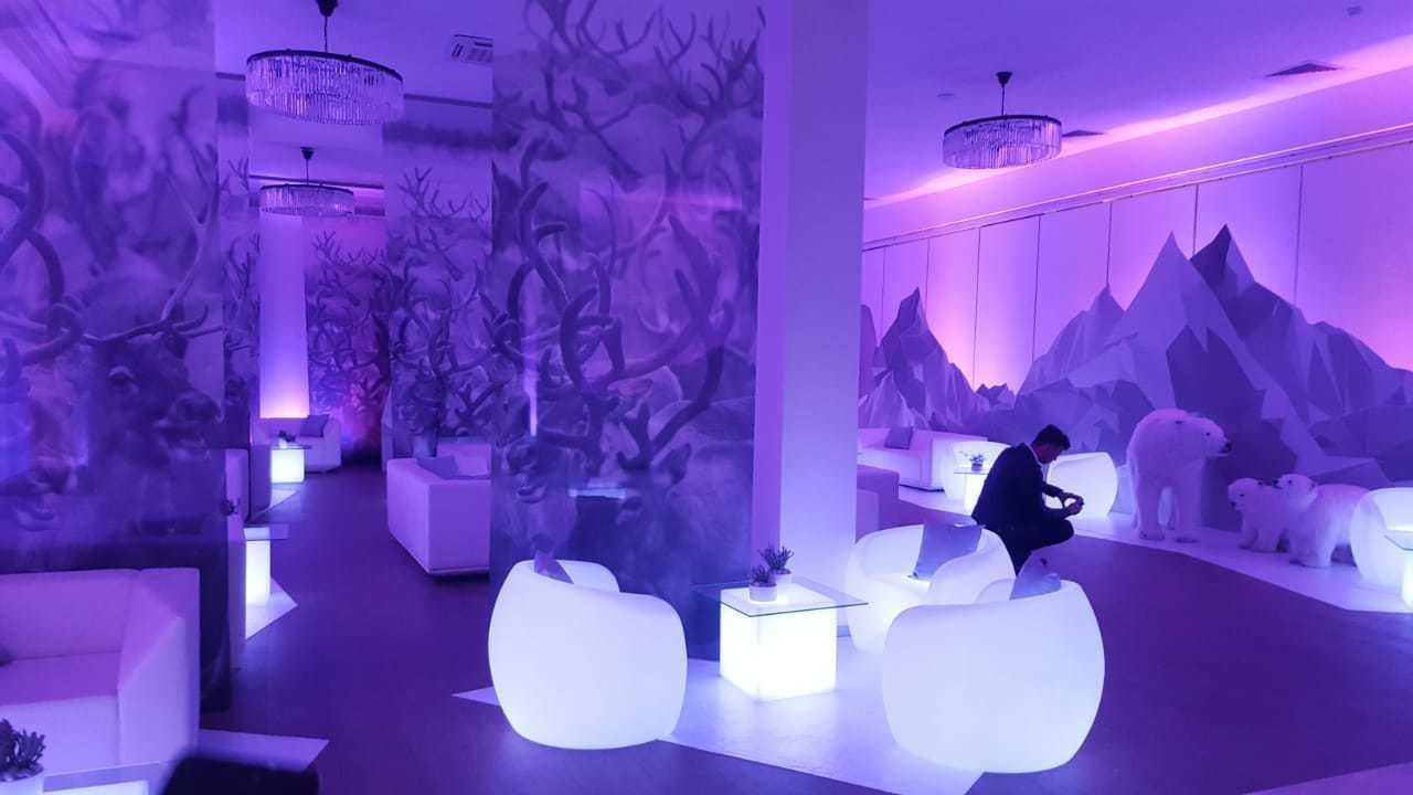 Светящееся LED RGB кресло Nova