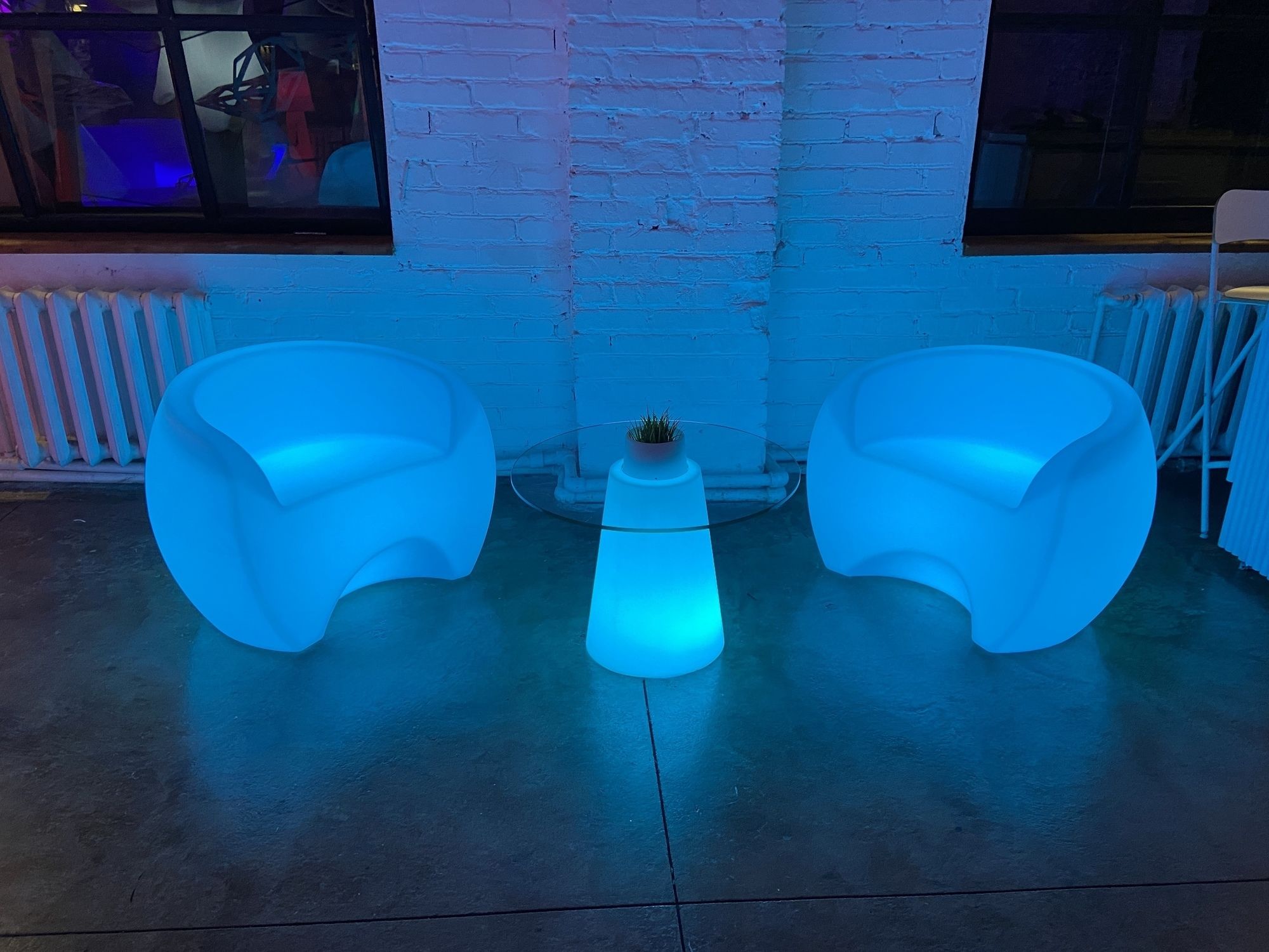 Светящееся LED RGB кресло Nova