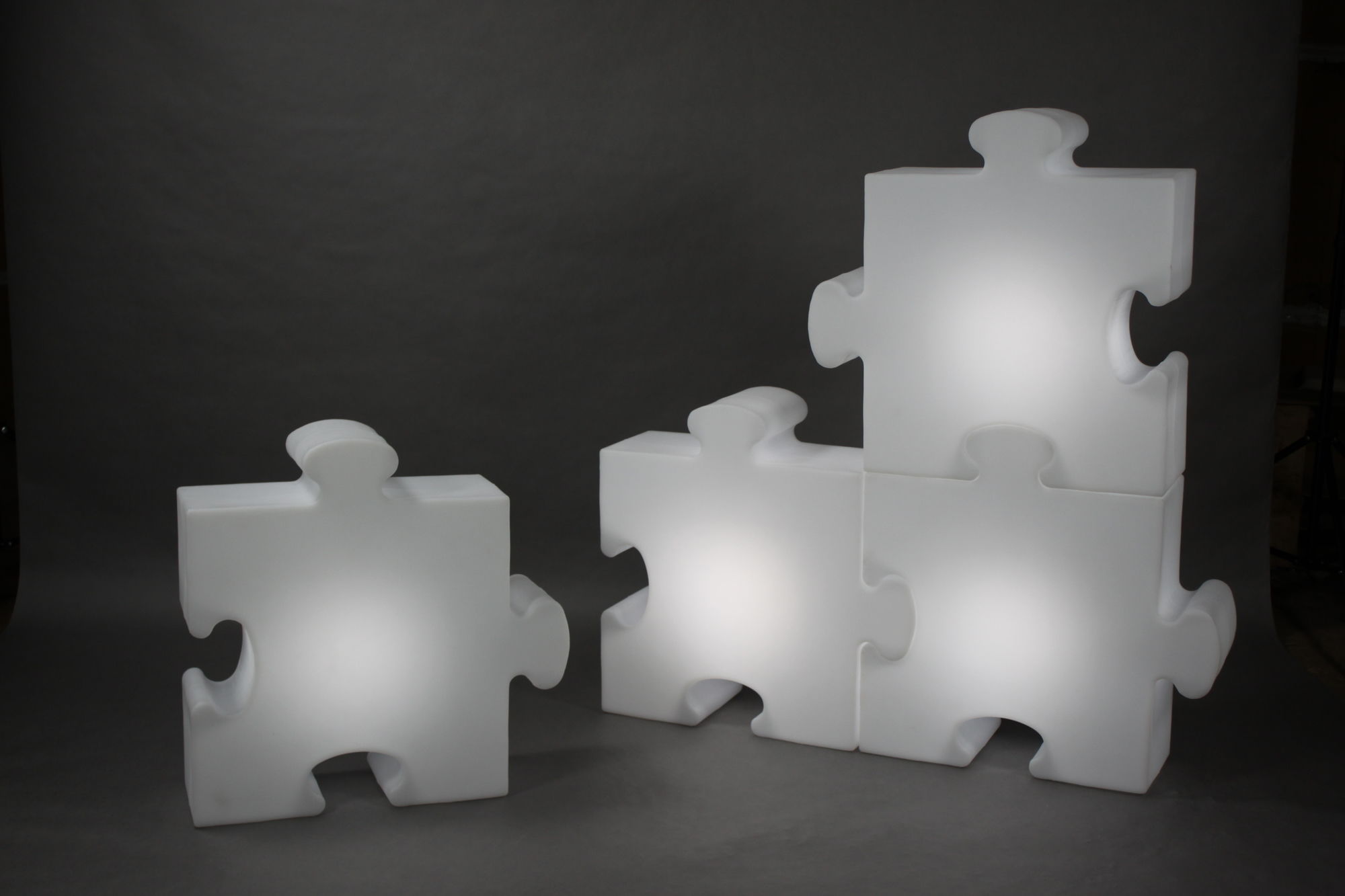 Светильник - конструктор LED RGB Puzzle