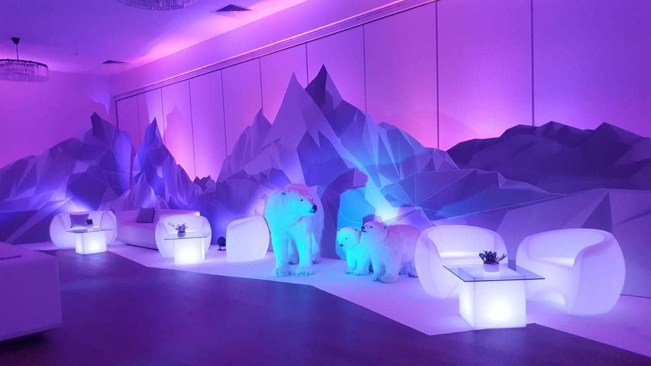 Светящееся LED RGB кресло Nova