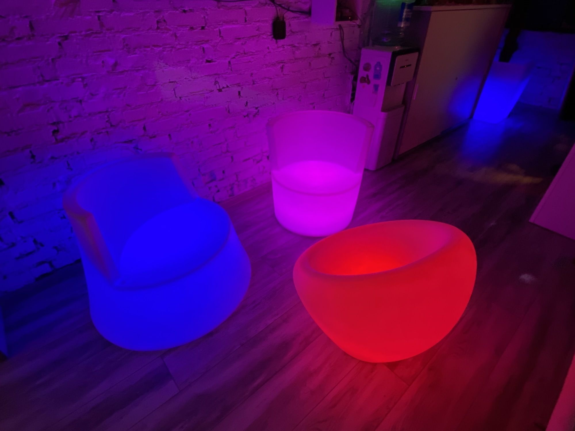 Светящееся LED RGB кресло SKY