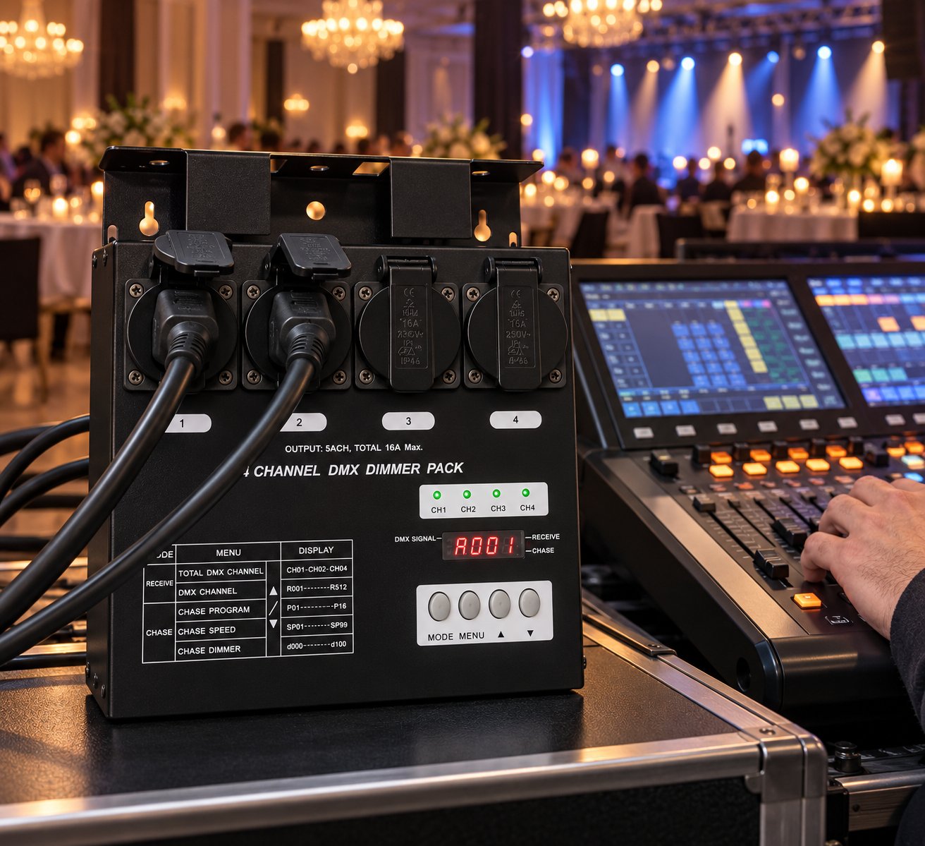 Диммер для люстр 220 DMX