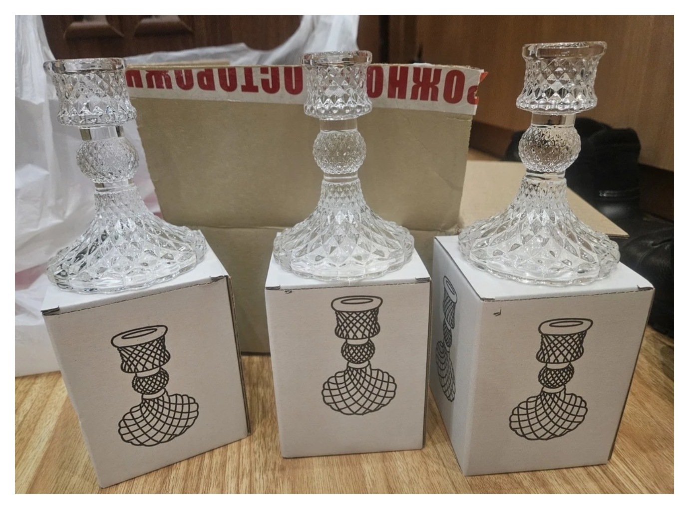подсвечник "Хрусталь"