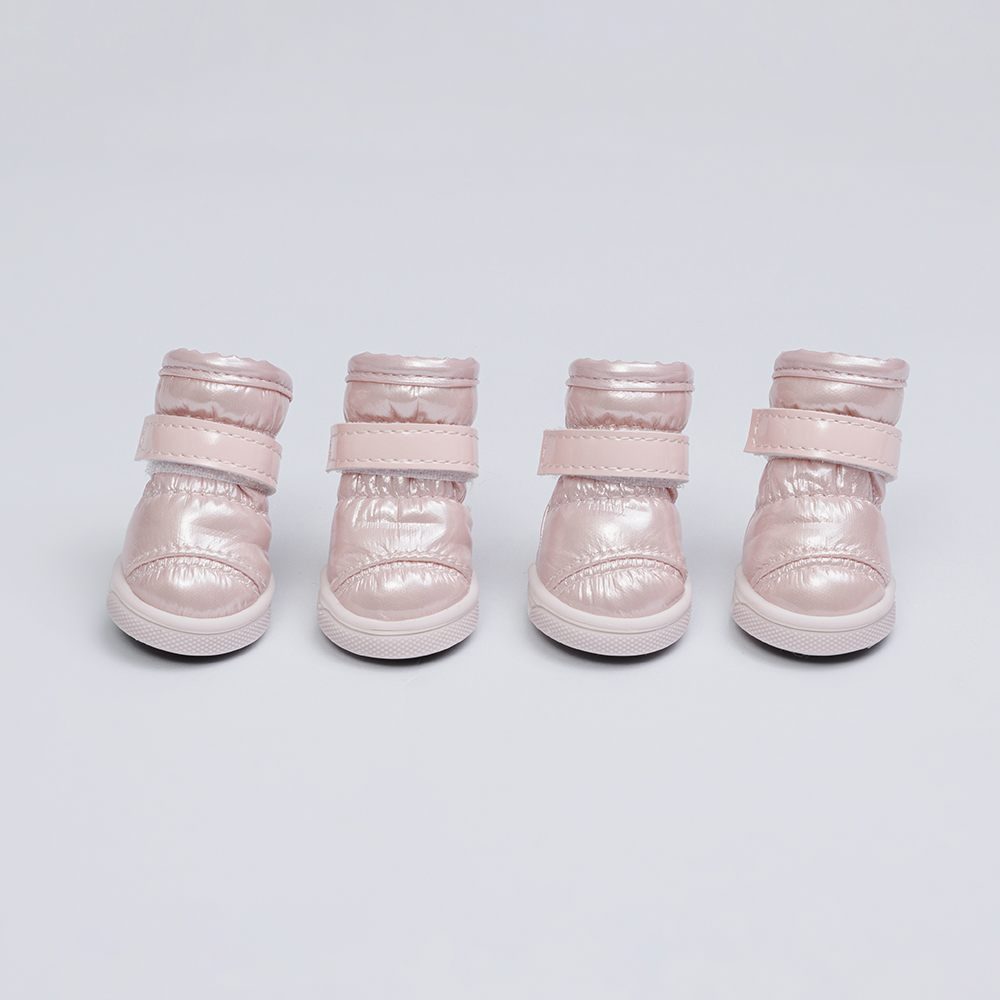 

Petmax Ботинки-дутики для собак, 3 розовые, Бежевый