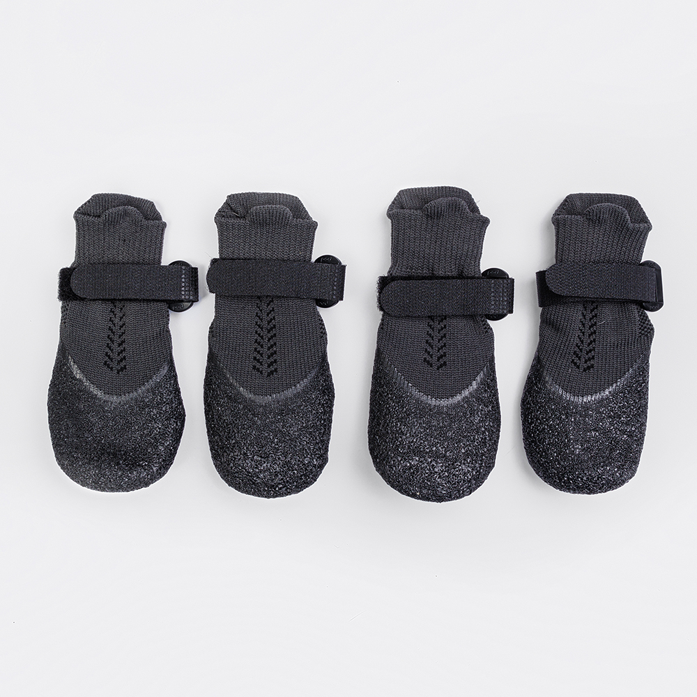 

Rungo Носки удлиненные с прорезиненной подошвой для собак, , черные, Черный