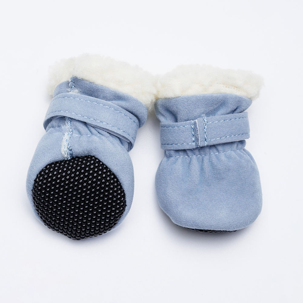 

Petmax Ботинки замшевые для собак, , голубые, Голубой