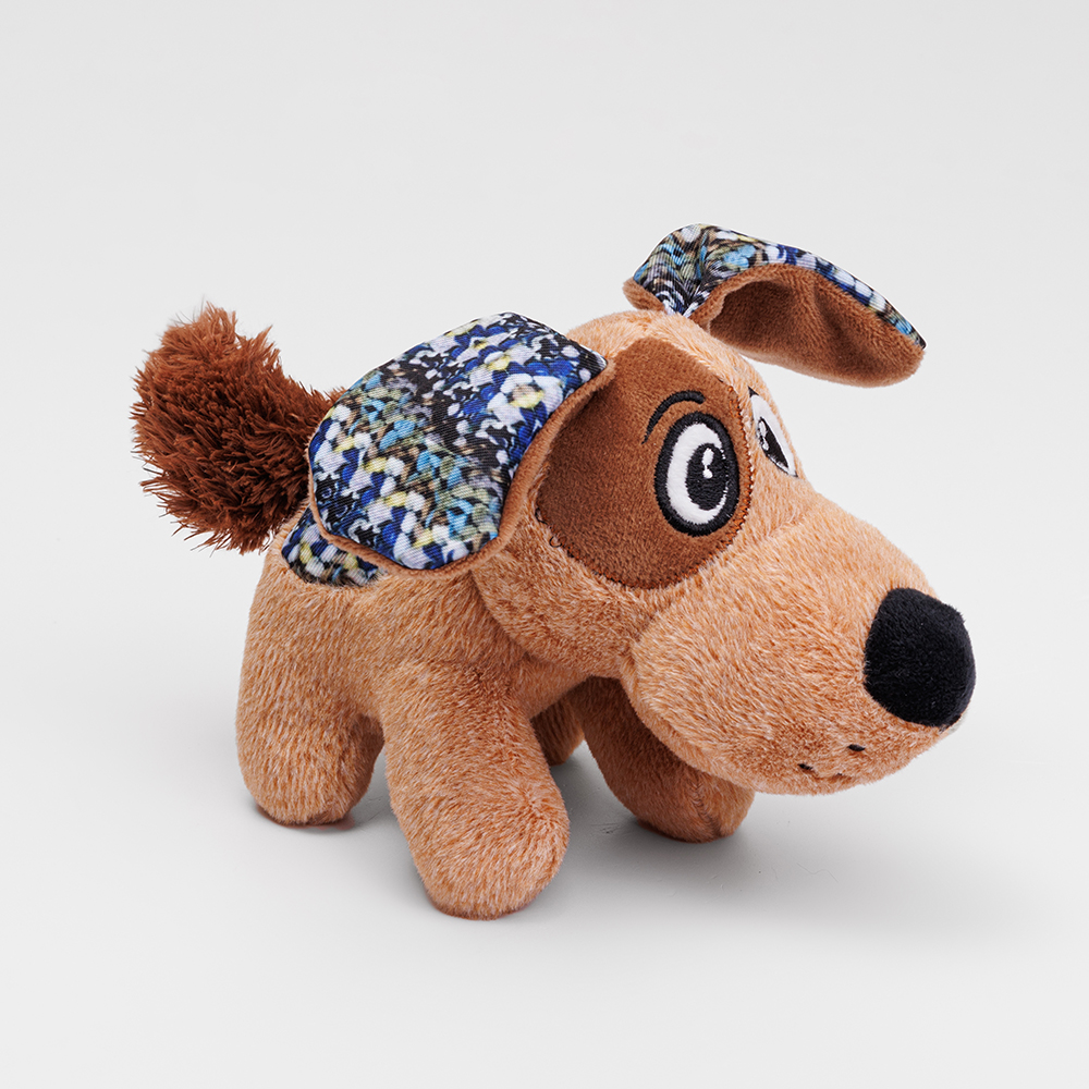 

RURRI Игрушка для собак Собачка, 13 см, Разноцветный