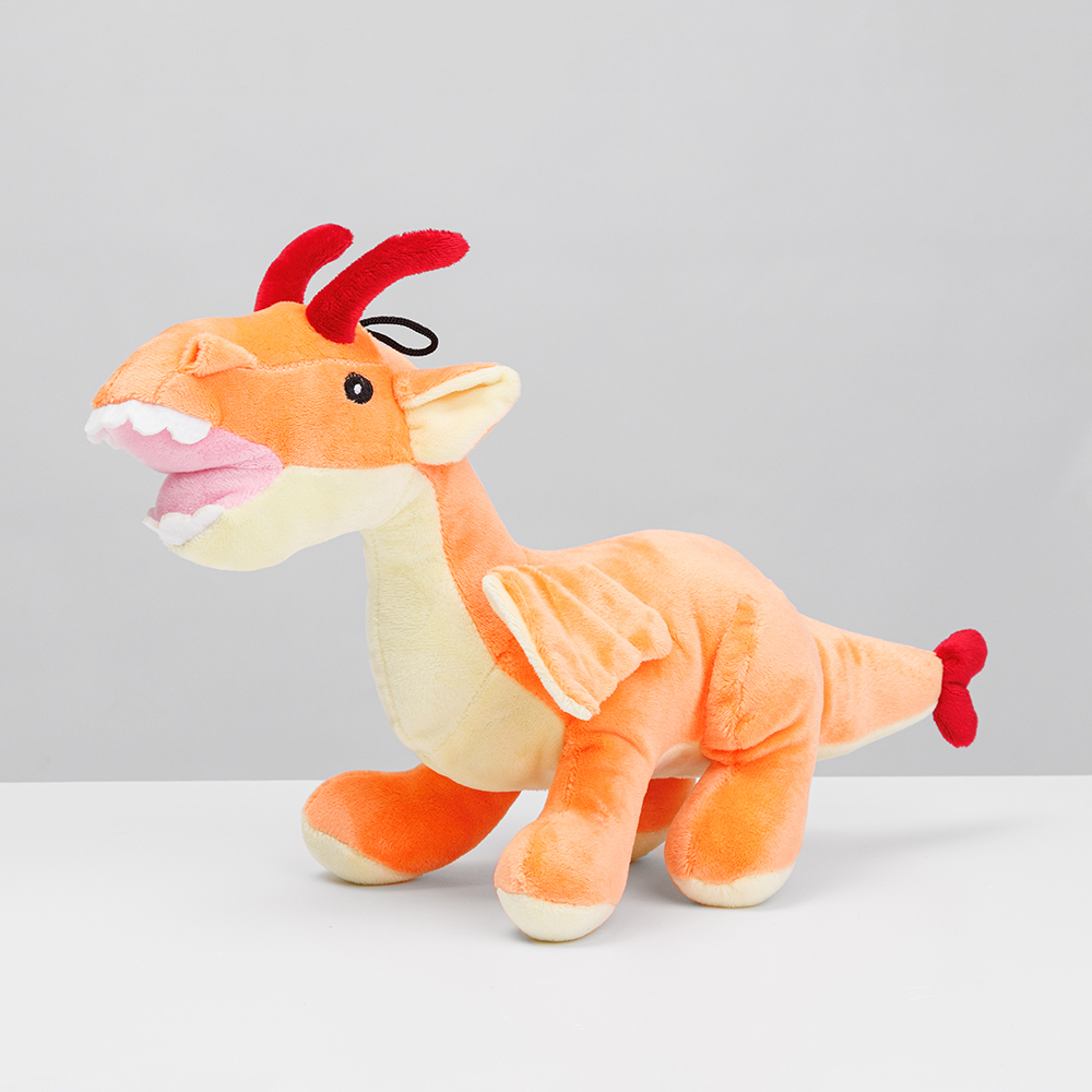 

RURRI Игрушка для собак Дракон, 30 см, Разноцветный
