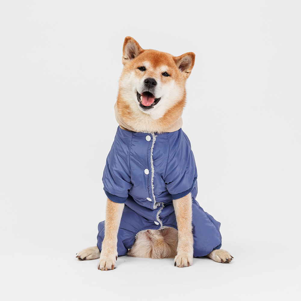 

Petmax Комбинезон с цветочком для собак, , голубой (девочка