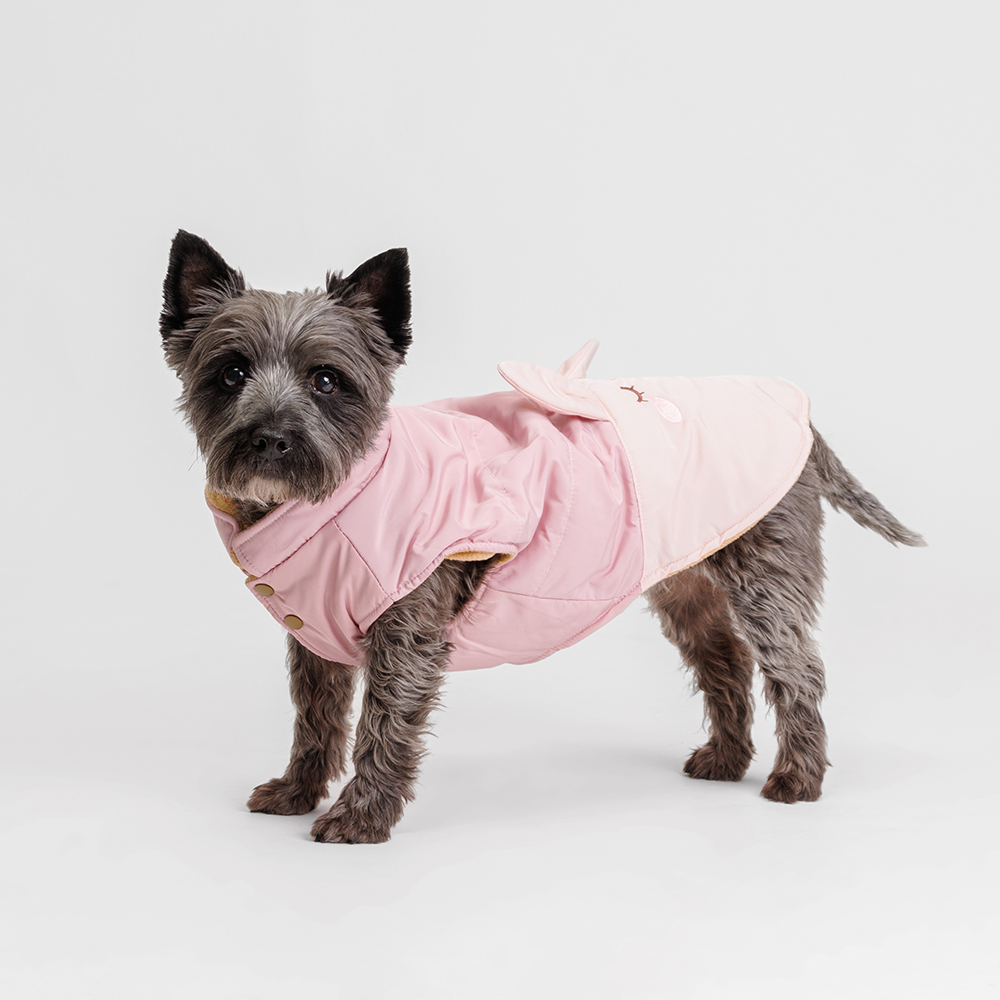 Petmax Куртка зайка для собак, XL, розовый
