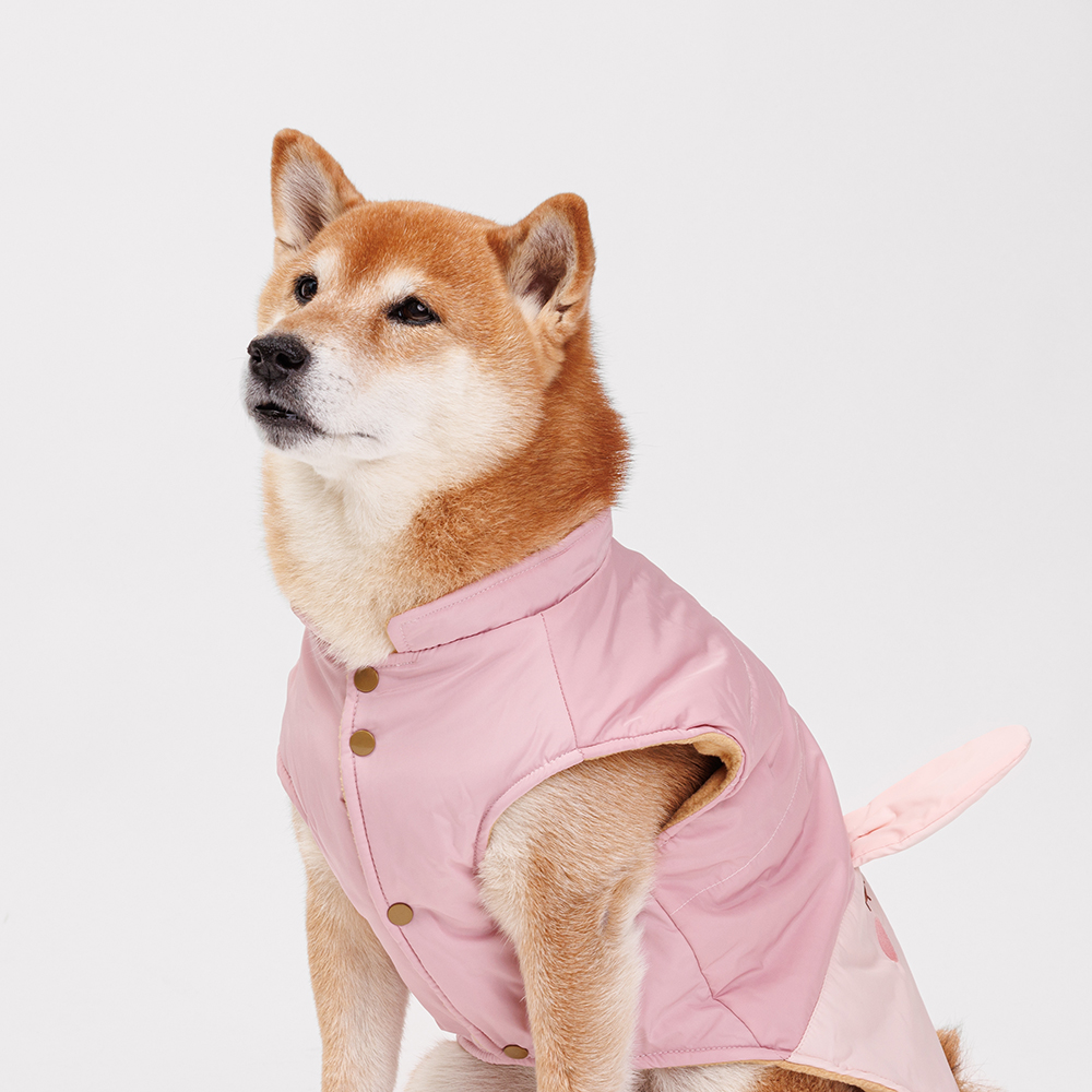 

Petmax Куртка розовая зайка, Розовый