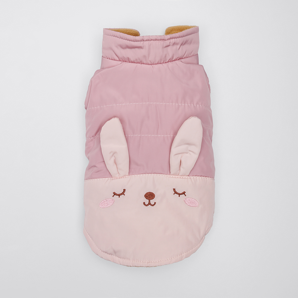 

Petmax Куртка розовая зайка, Розовый