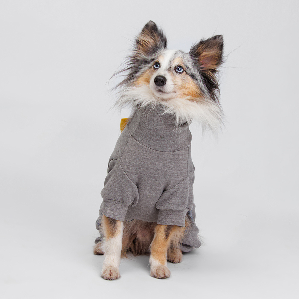 

RURRI Костюм флисовый для собак и кошек, , серый