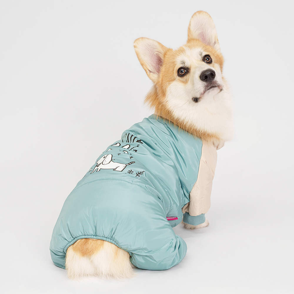 Petmax Комбинезон для собак, 5XL, голубой