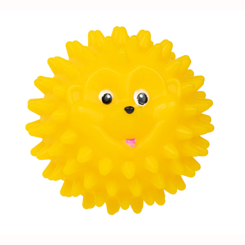 

Pet hobby Игрушка для собак Мяч-ёжик, 6 см, Разноцветный
