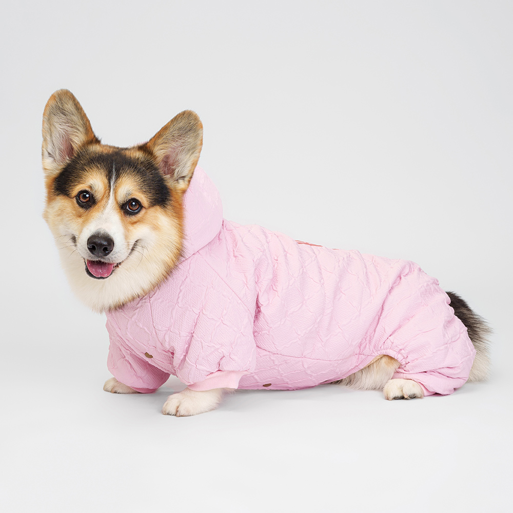 RURRI Комбинезон для собак, 4XL, розовый