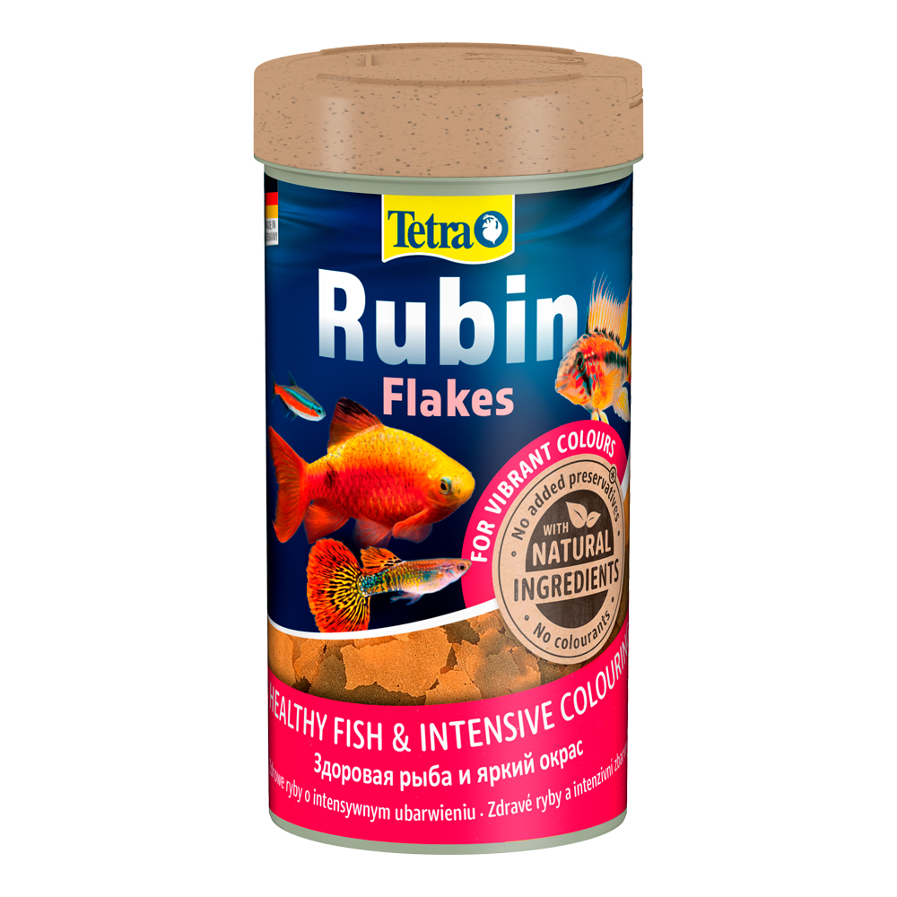 

Tetra Rubin корм для рыб хлопья для окраса