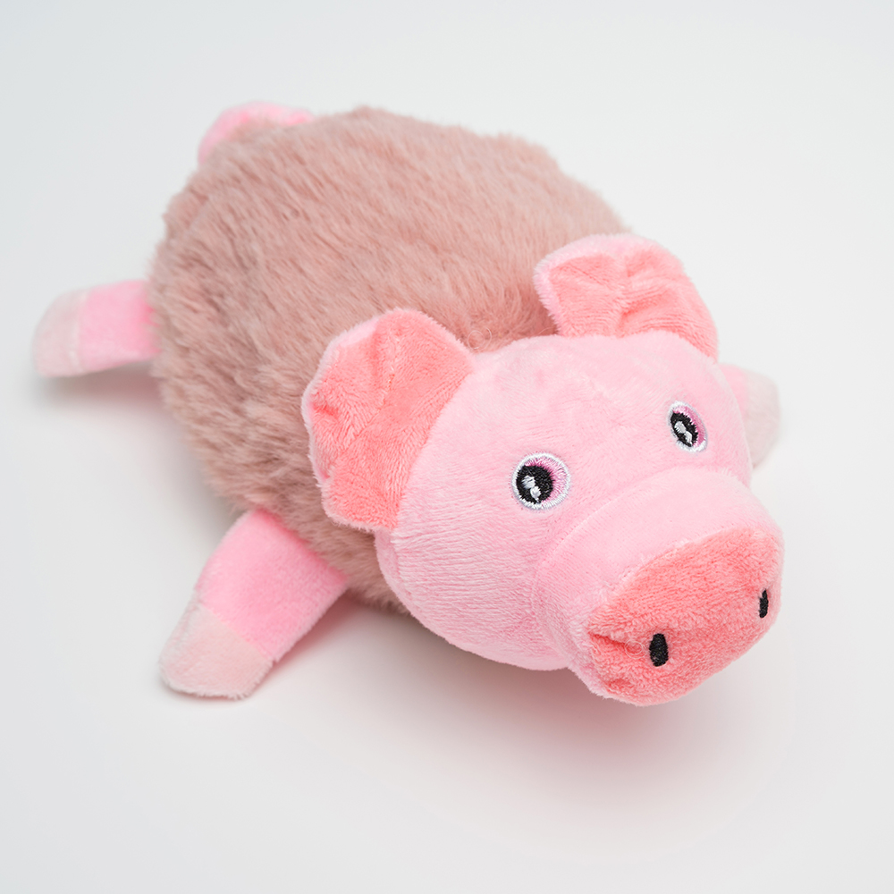 

RURRI Игрушка для собак Поросенок, 19х13х8,5 см, Разноцветный