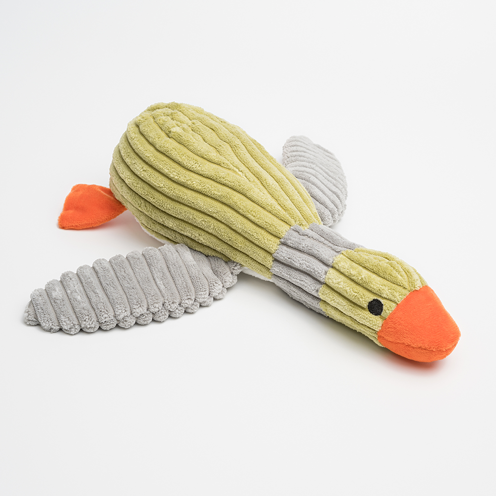 

RURRI Игрушка для собак Утка, 30х30х8 см, Разноцветный
