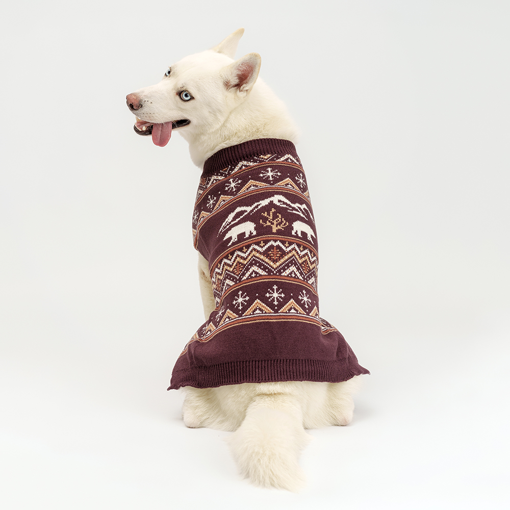 

Petmax Свитер с медведем для собак, , фиолетовый