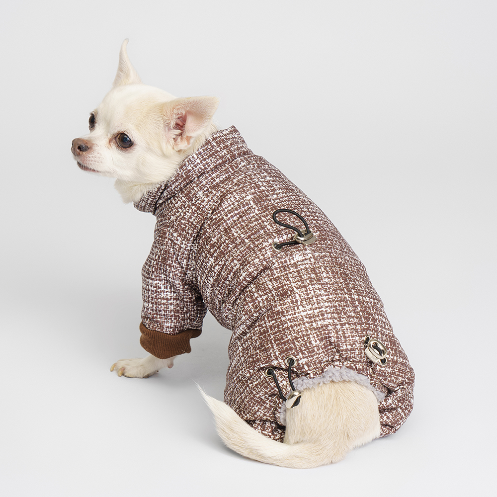 

RURRI Комбинезон для собак, , коричневый (девочка