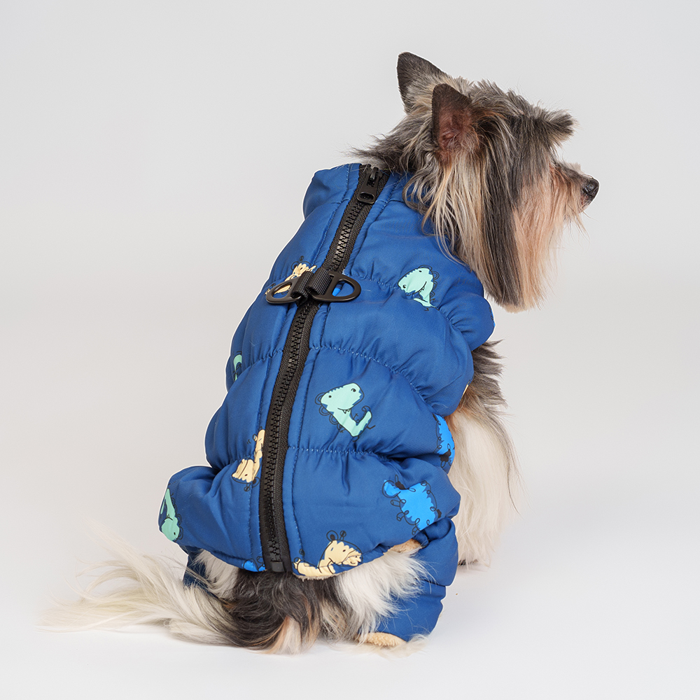 

Petmax Комбинезон на замке для собак, , синий