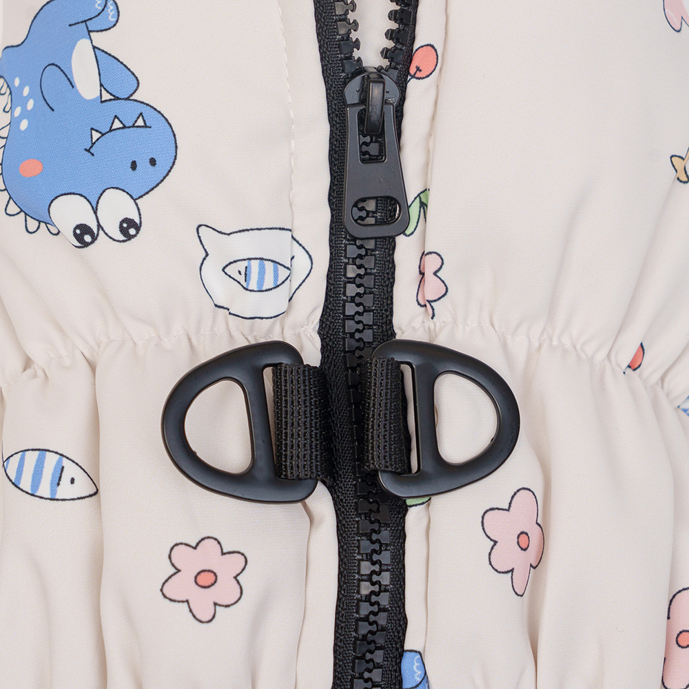 

Petmax Комбинезон на замке для собак, , светлый (девочка, Белый