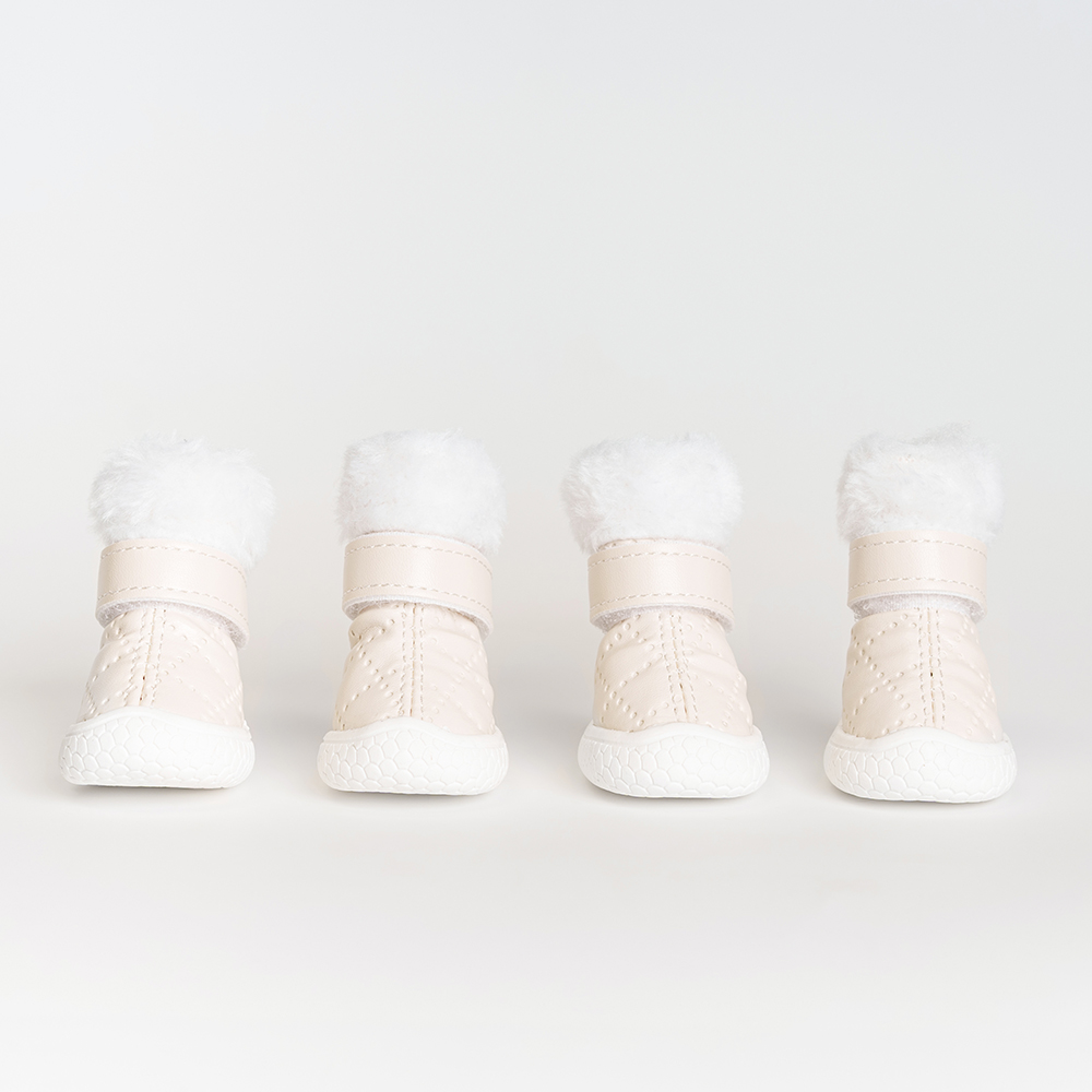 

RURRI Ботинки-дутики для собак, , бежевый